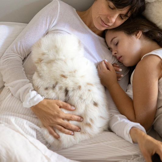 Intiearth Alpaca Fur Hot Water Bottle Cover