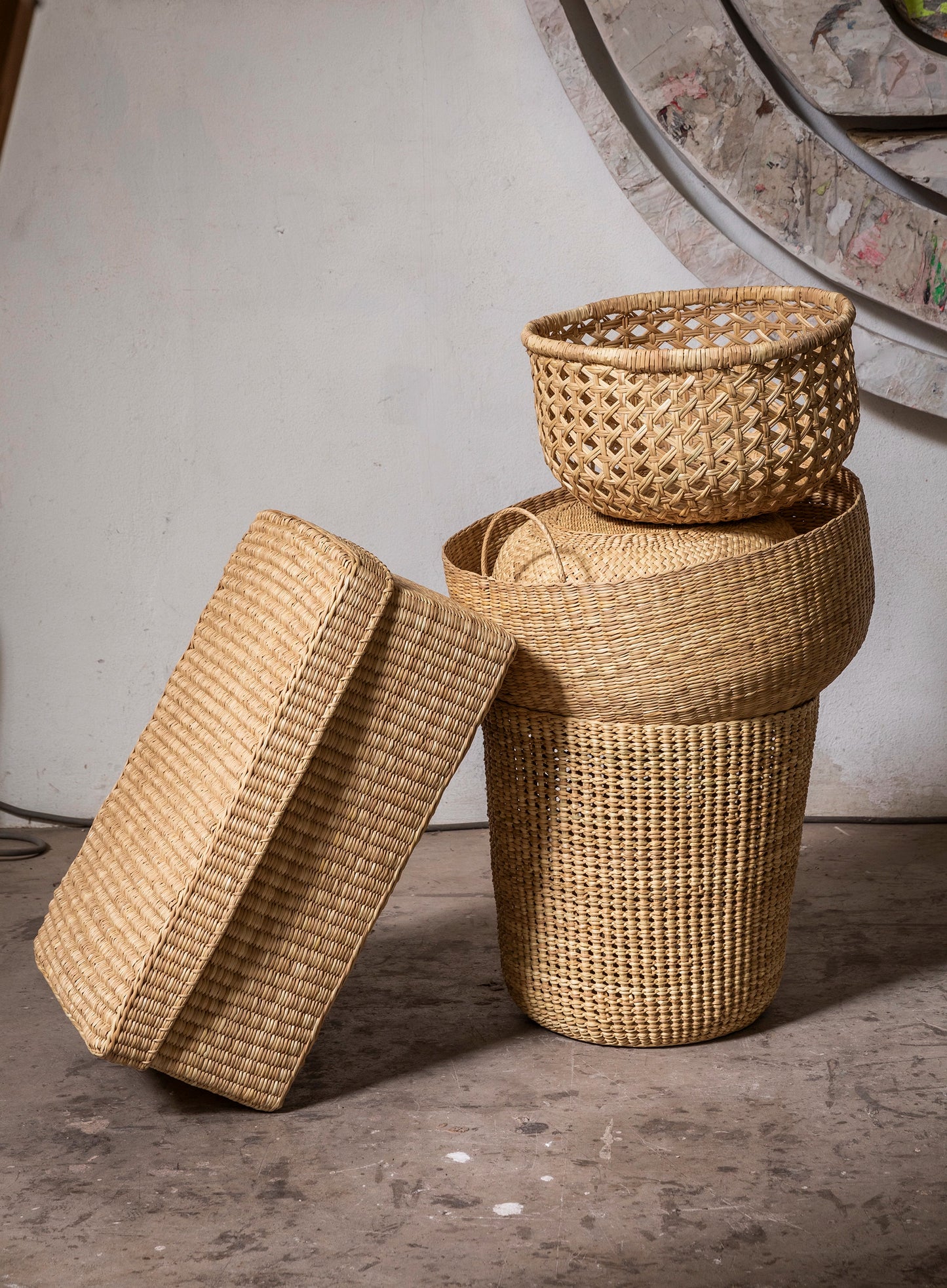Intiearth_Calada_Basket_Cylinder_Taza_Reed_Box_Giving_Floor_Storage_Bowl_Peruvian_Home_Decor