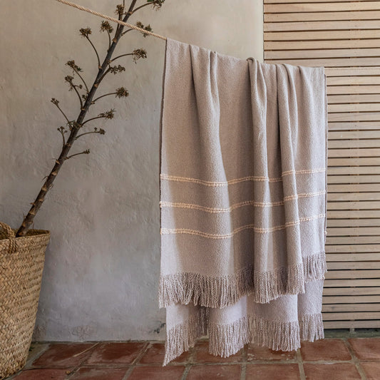 Intiearth Handloomed Cotton Throw Blanket
