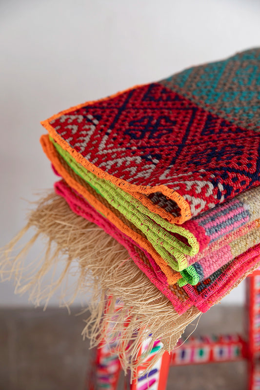 Intiearth_table_top_stacked_frazada_placemats_colorful_dining_textiles_2copy