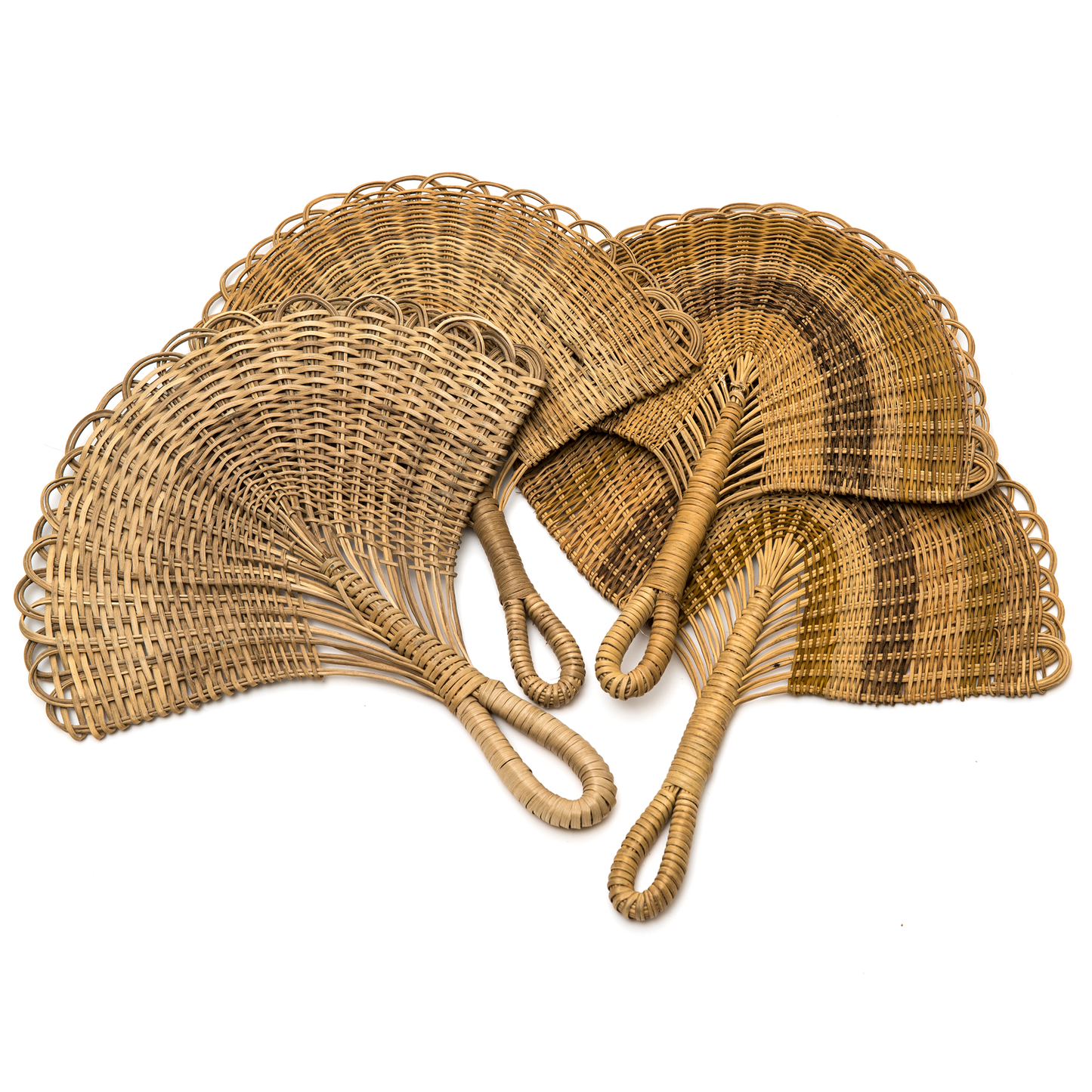 Intiearth Amazon Jungle Straw hand fan
