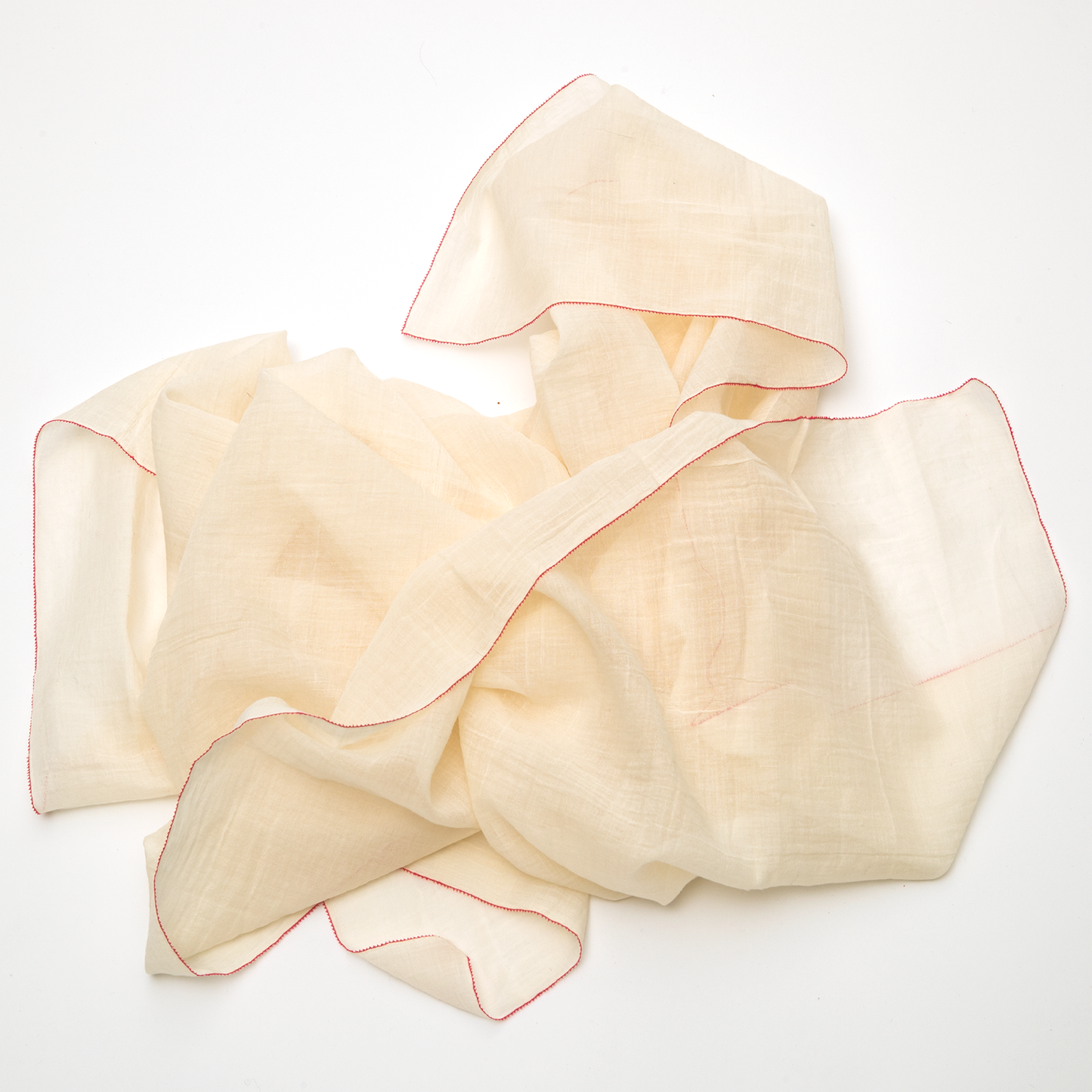 Intiearth finely woven hand spun wool featherlight scarf
