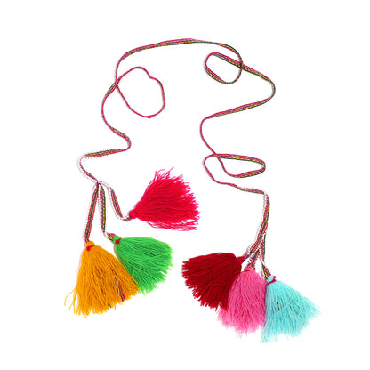 Intiearth Colorful One of a Kind Colorful Decorative Tassel