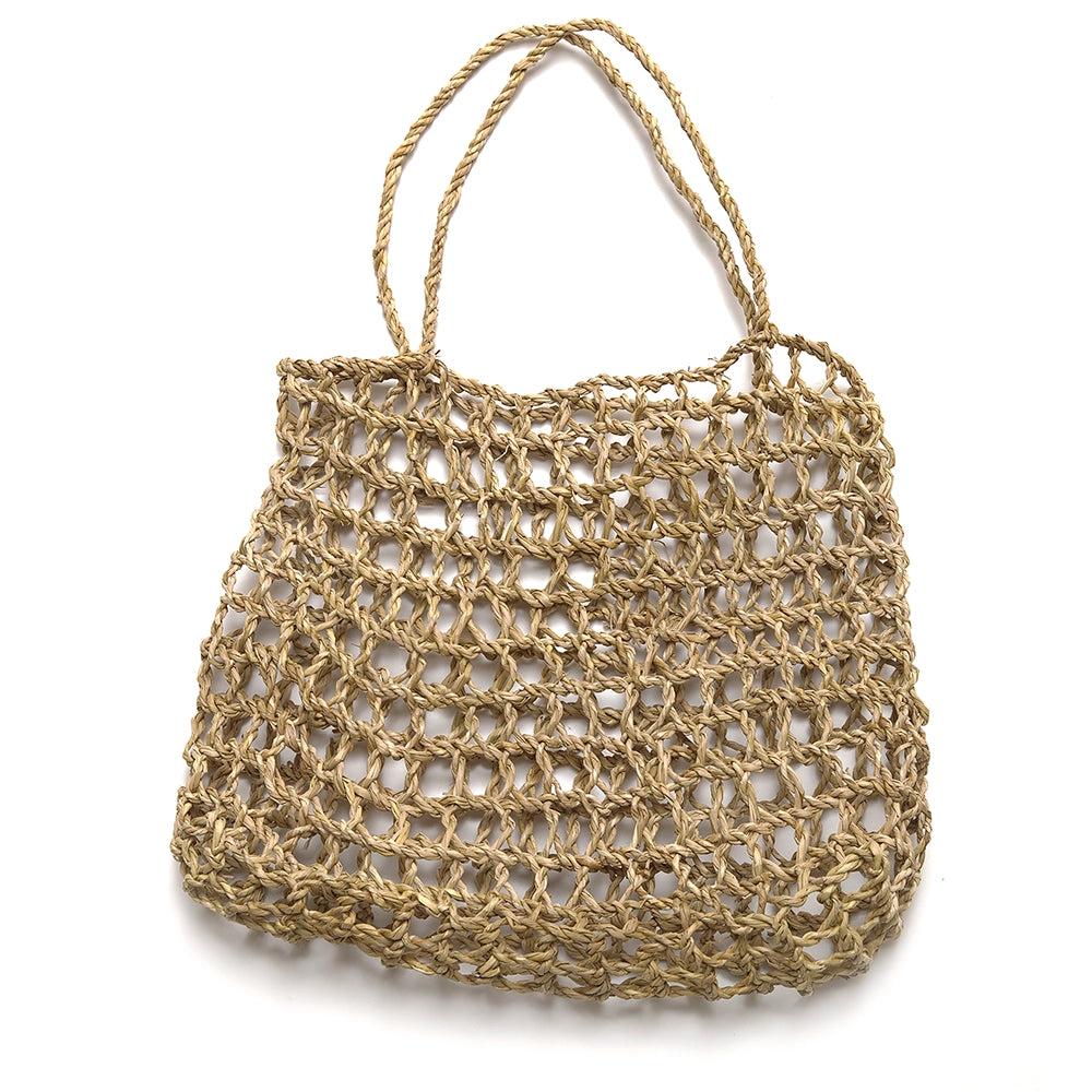 Intiearth Woven Playa handbag on a white background