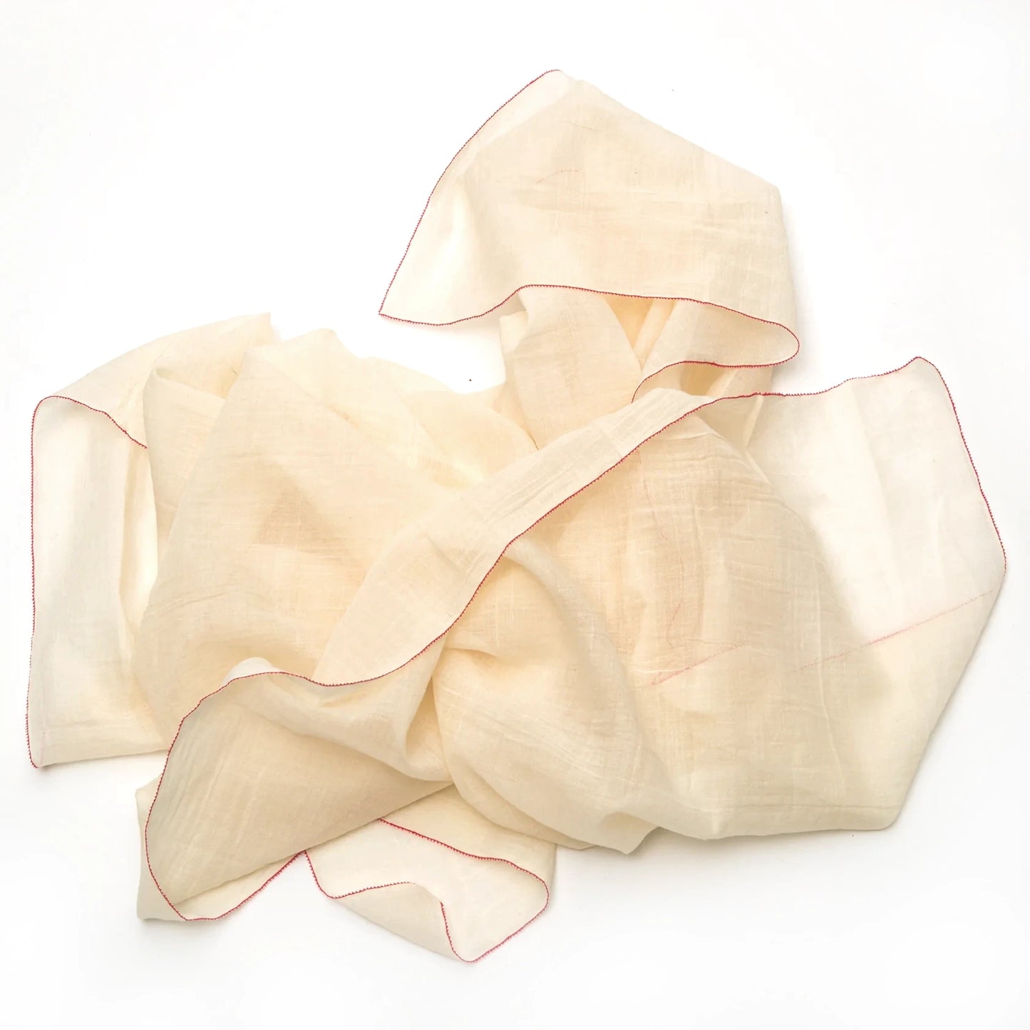 Intiearth finely woven hand spun wool  featherlight scarf