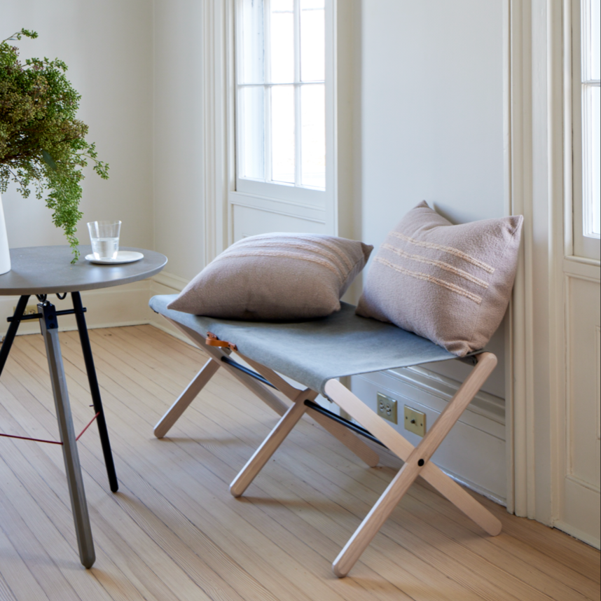Intiearth Taupe Terracotta  cotton Lumbar Pillow
