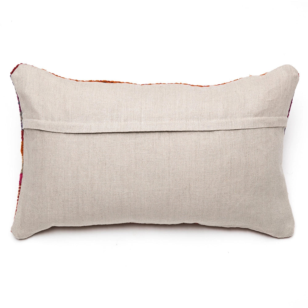 Intiearth_Peruvian_Frazada_Lumbar_Pillow_Woven_Textile_Vintage