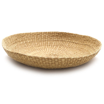 Intiearth El Sol Platter Chica Woven basket on a white background