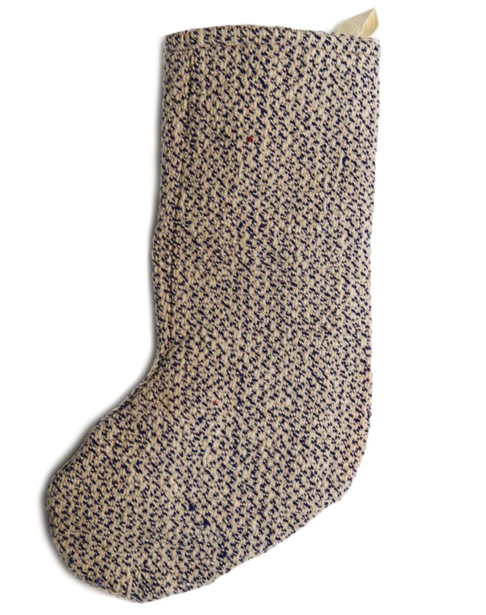 Intiearth Frazada one of a kind holiday Christmas  Stocking colorful wool