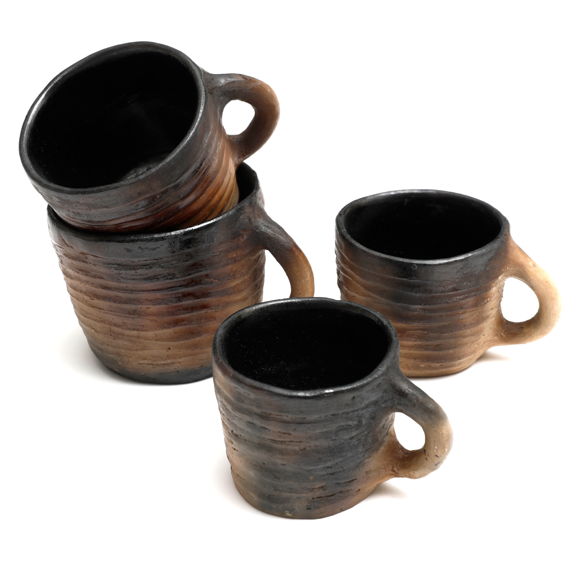 Intiearth-Awajun-Amazon-jungle-pottery-mugs
