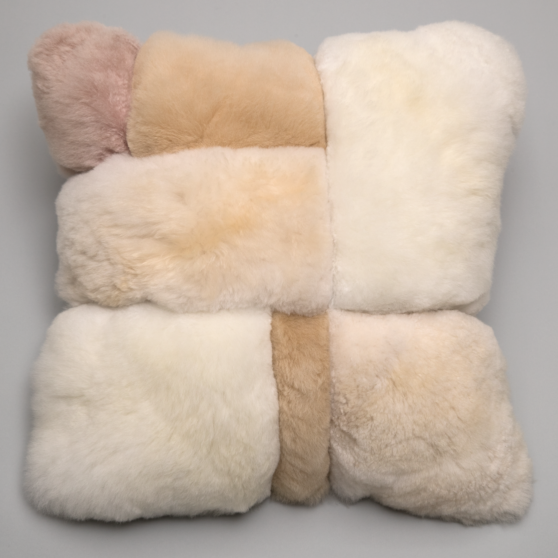 Alpaca cheap fur pillow