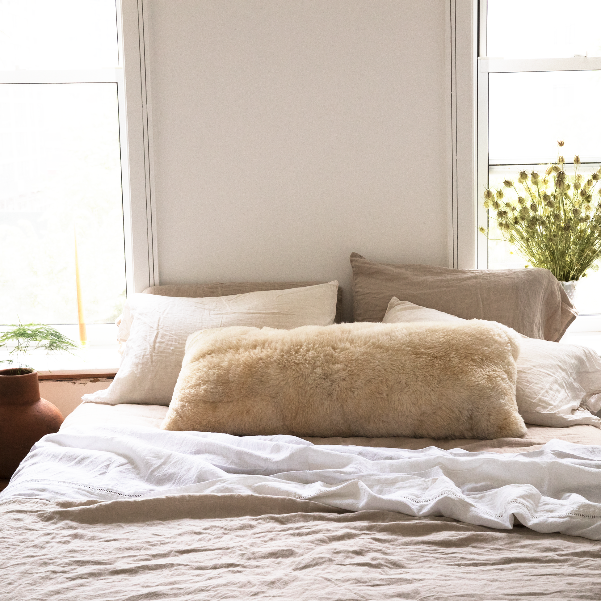 Alpaca Extra Long Lumbar Pillow – Intiearth