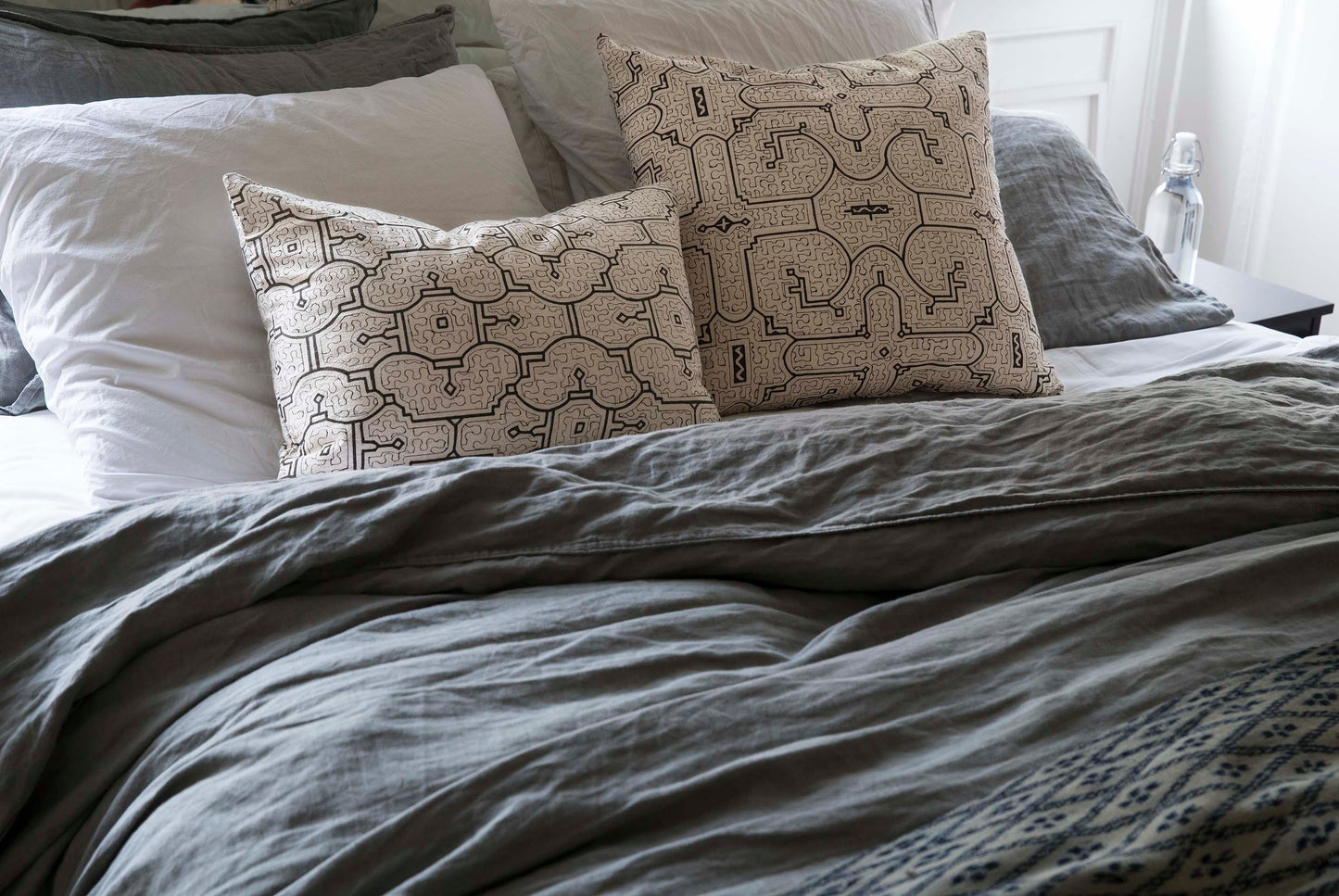 Intiearth Cotton Shipibo Print Pillow