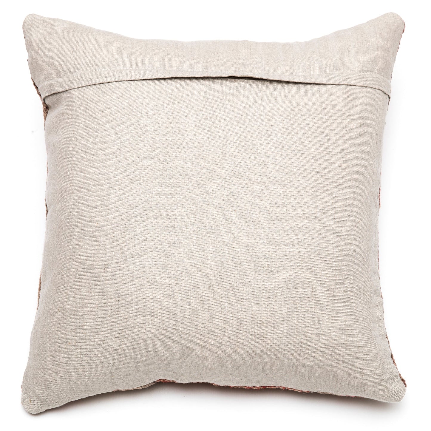 Intiearth vintage woven frazada decorative pillow 20" square colorful wool designs