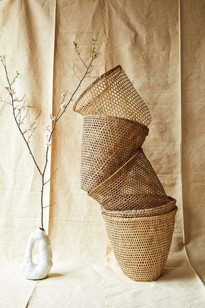 Intiearth Selva Basket Tamshi vine