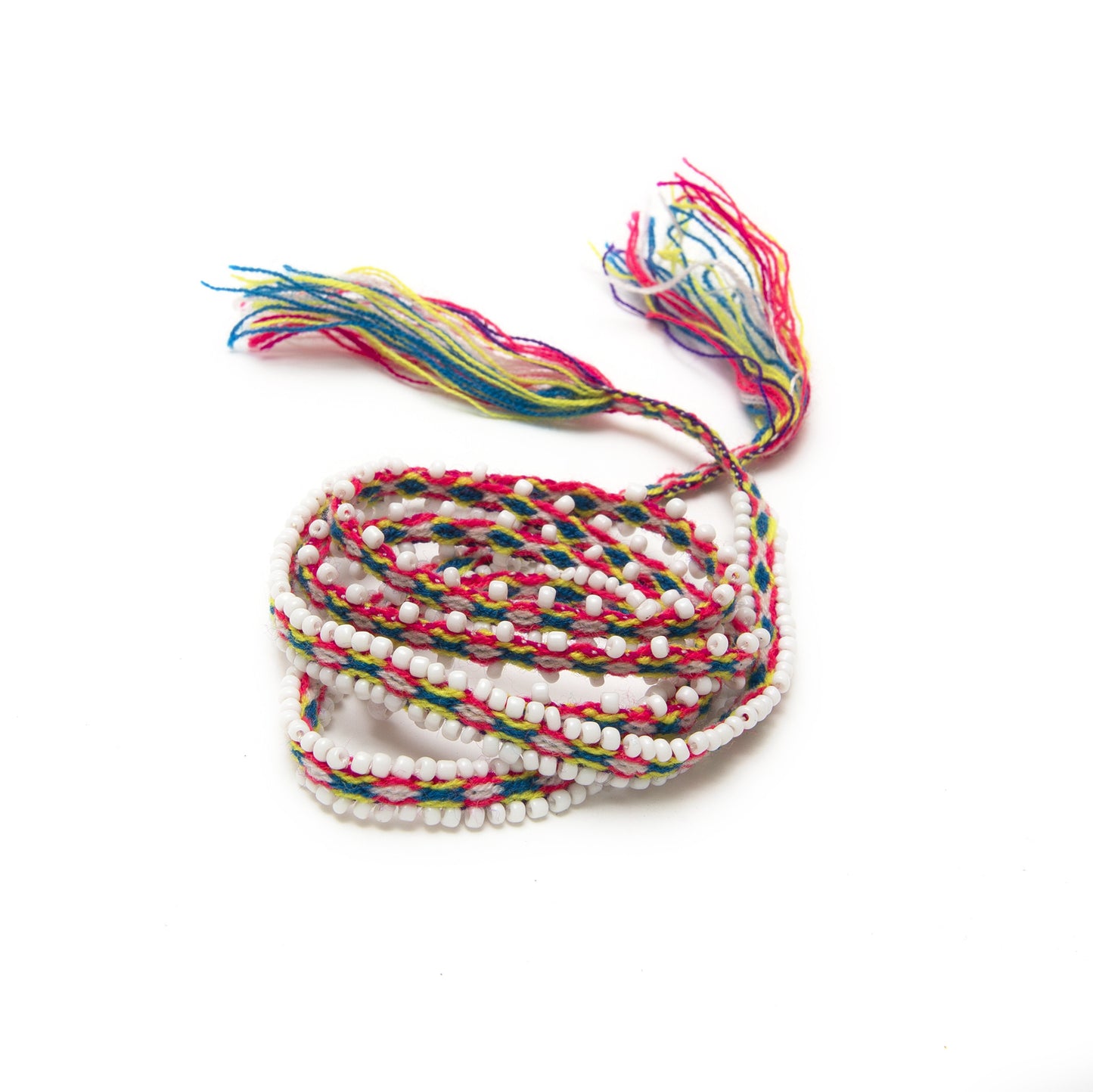 Beaded wrap bracelet