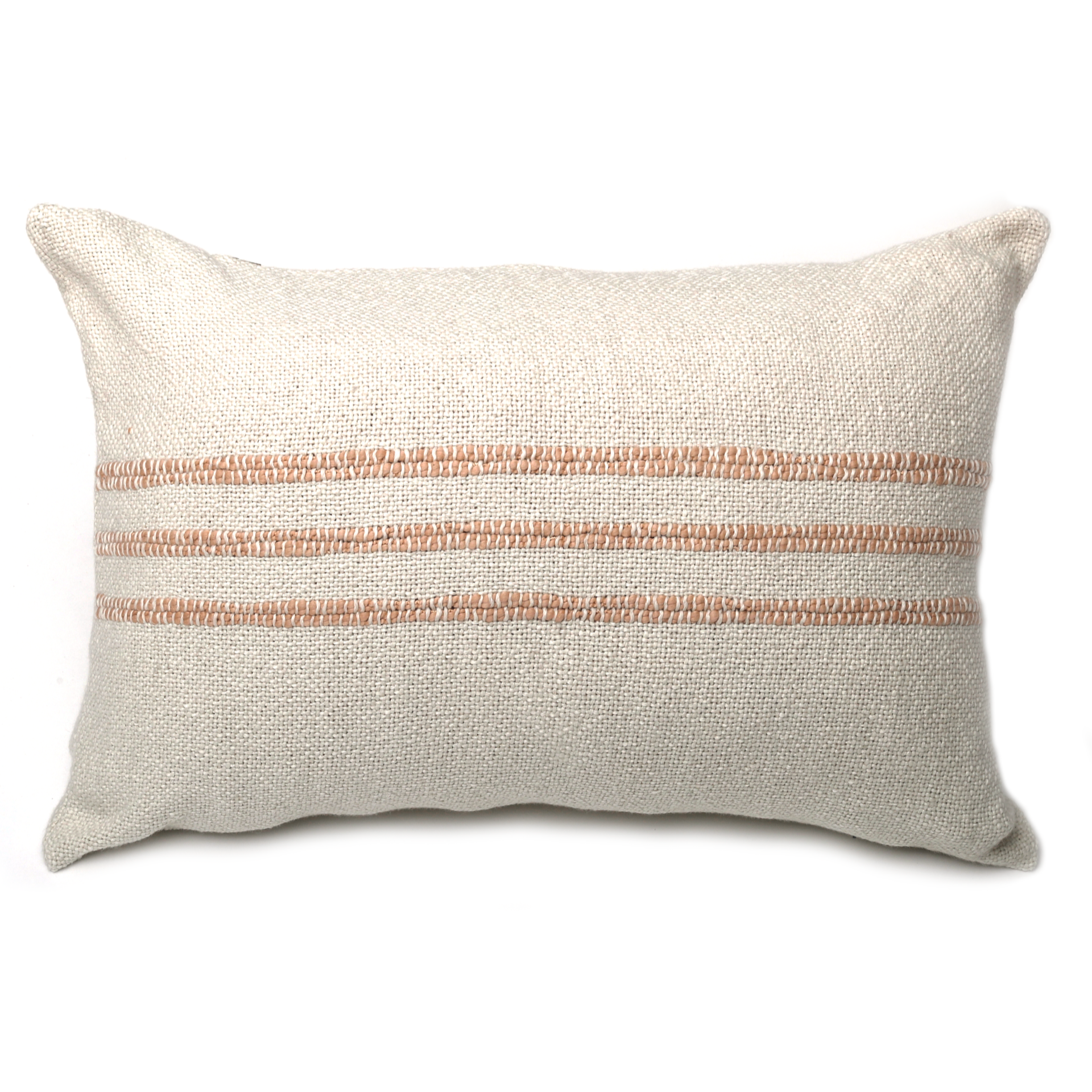 Patchwork Lumbar Pillow - Terracotta