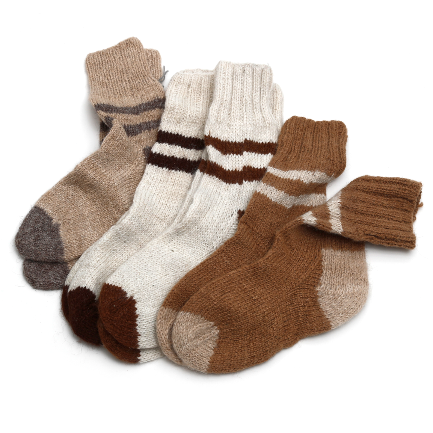 Intiearth baby alpaca handknit socks