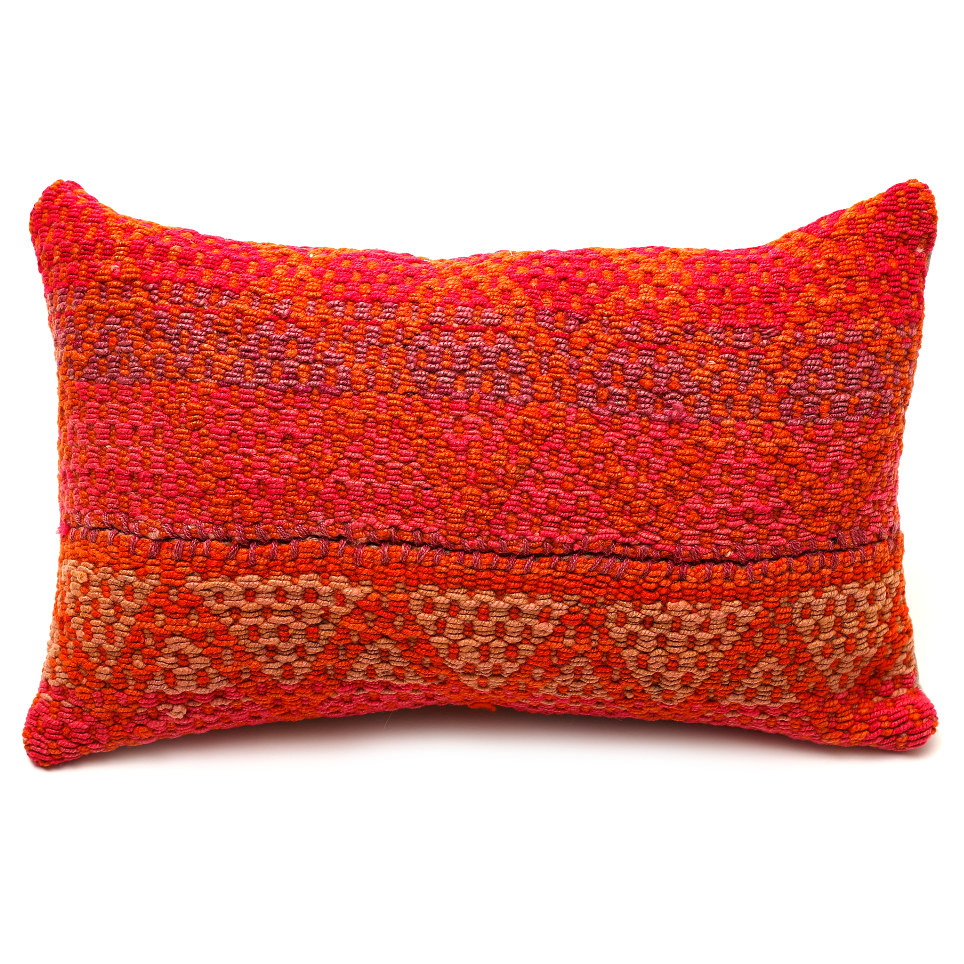 Intiearth vintage woven frazada decorative throw pillow lumbar colorful wool designs