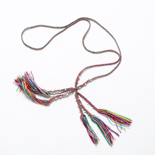 Intiearth handmade tassel necklace 